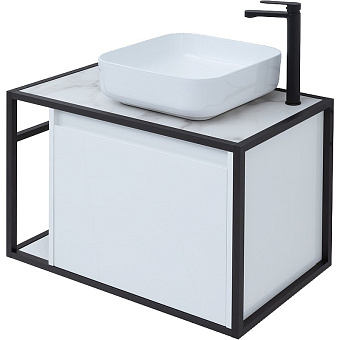 Тумба под раковину подвесная AQUANET Nova Lite Loft 261649 44х75х51,8см