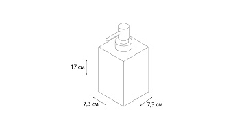 Дозатор FIXSEN Blanco FX-201-1 белый