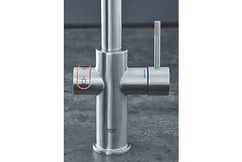 Смеситель для кухни GROHE Red II Duo 30327DC1 высокий излив нержавеющая сталь