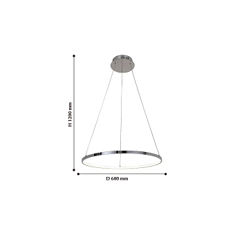 Светильник подвесной Favourite GIRO 2314-6P 32Вт LED