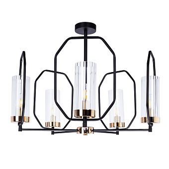 Люстра потолочная Arte Lamp CELAENO A7004PL-5BK 60Вт 5 лампочек E14