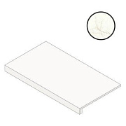 Плитка для ступеней Atlas Concord Италия Marvel Shine A544 Calacatta Prestigio Scalino Silk 33х60см 0,198кв.м. сатинированная