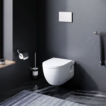 Унитаз подвесной AM-PM Like C801701SC безободковый с микролифтом