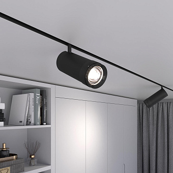 Магнитный трековый светильник Elektrostandard Slim Magnetic 85045/01 25Вт LED чёрный