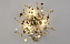 Бра CRYSTAL LUX GARDEN GARDEN AP-PL3 D400 GOLD 54Вт G9/LED