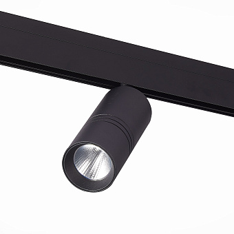 Магнитный трековый светильник ST Luce LEMMI ST365.436.18 18Вт LED чёрный
