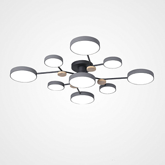 Люстра потолочная ImperiumLOFT Gamma 223766-23 113Вт 9 лампочек LED