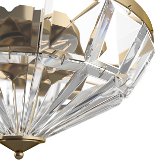 Светильник потолочный Maytoni Facet MOD094CL-06G 60Вт E14