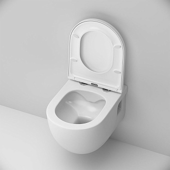 Унитаз подвесной AM-PM Like C801701SC безободковый с микролифтом