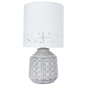 Настольная лампа Arte Lamp BUNDA A4007LT-1GY 40Вт E14