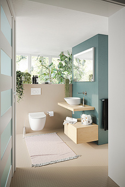 Столешница VITRA Stand 66635 МДФ 48х90см светлый дуб