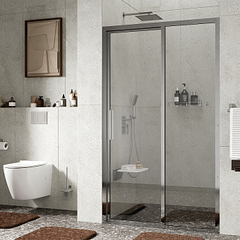 Душевая дверь WASSERKRAFT Lopau 32S05R 200х120см стекло прозрачное