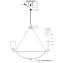 Светильник подвесной Maytoni Pantheon H021PL-08CH 40Вт E14