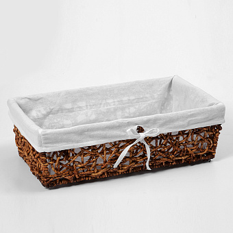 Корзина для белья WASSERKRAFT EXTER WB-160-L плетёная 25,8л