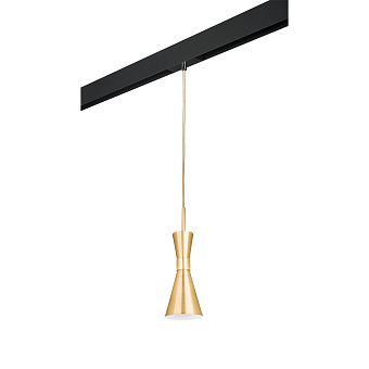 Трековый светильник Lightstar Dumo PRO816011 40Вт E14 золото для однофазного трека