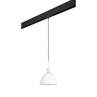 Трековый светильник Lightstar Agola PRO810020 40Вт E14 белый для однофазного трека