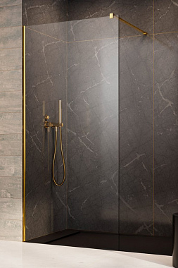 Душ кабина MODO II NEW 120*200см 389124-09-01 золотопрозрачное RADAWAY