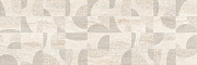 Декор BERYOZA CERAMICA Травертин 317071 кремовый 25х75см 1,125кв.м.