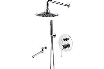 Душевая система Maxonor PL7487 хром