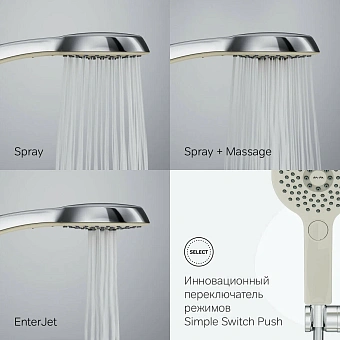 Ручной душ AM-PM Inspire V2.0 F0250A000 хром