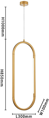 Светильник подвесной Favourite Castled 4008-2P 14,4Вт LED
