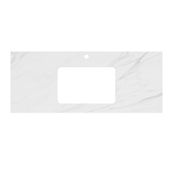 Столешница KERAMA MARAZZI Plaza PL3.SG507100R\120 Керамогранит 48х117см белый