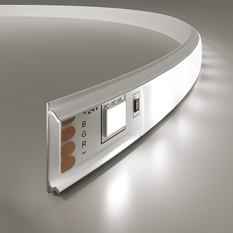 Профиль для светодиодной ленты Elektrostandard a053631 LL-2-ALP012 2000мм белый
