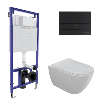 Инсталляция с унитазом BERGES NOVUM 043217