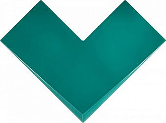 Настенная плитка WOW Boho 118215 Elle Emerald 20х20см 0,69кв.м. матовая