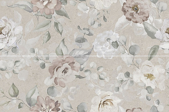 Декор KERAMA MARAZZI РИККАРДИ AZ\A051\2x\14058R серый светлый матовый обрезной 80х120см 0,96кв.м.