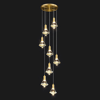 Светильник подвесной ImperiumLOFT Glasgow 212162-23 15Вт LED