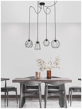 Светильник подвесной TK Lighting Galaxy 1646 60Вт E27