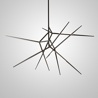 Люстра потолочная ImperiumLOFT Flask 193435-23 36Вт 12 лампочек LED