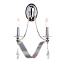 Бра Eurosvet Adelia 60064/2 хром 60Вт E14