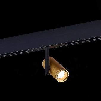 Магнитный трековый светильник ST Luce SKYLINE 48 ST808.236.08 8Вт LED золотистый