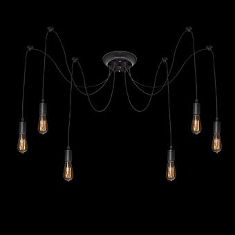 Люстра подвесная Loft It Spider Loft1162/6 240Вт 6 лампочек E27