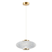 Светильник подвесной CRYSTAL LUX CARAZON CARAZON  SP1 BRASS 8Вт G9/LED