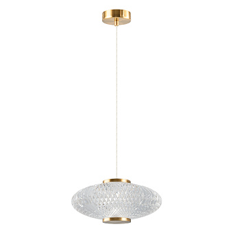 Светильник подвесной CRYSTAL LUX CARAZON CARAZON  SP1 BRASS 8Вт G9/LED