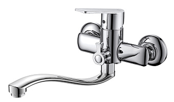 Смеситель для ванны D&K Rhein.Lessing DA1323341 хром