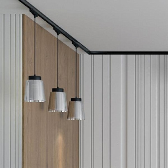Трековый светильник Novotech PORT 358642 24Вт LED чёрный для трёхфазного трека