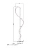 Торшер Arte Lamp KLIMT A2850PN-35BK 30Вт LED