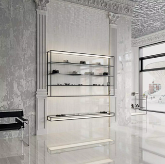 Бордюр KERAMA MARAZZI Белем SPA047R серый светлый глянцевый обрезной 2,5х30см 0,007кв.м.