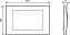 Панель смыва IDEAL STANDARD PROSYS SEPTA PRO R0128MY chrome