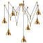Люстра подвесная Lightstar Acrobata 761078 280Вт 7 лампочек E14