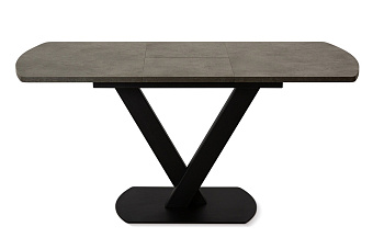 Кухонный стол раскладной AERO 80х120х75см ламинат/сталь Ant