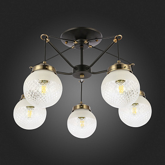 Люстра потолочная Evoluce STRICCE SLE110302-05 60Вт 5 лампочек E27