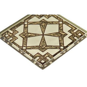 Вставка Роскошная мозаика Стекло ВБ-LG 44 золото 6,6х6,6см 0,209кв.м.