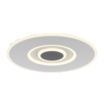 Светильник потолочный Eurosvet Just 90219/1 белый/ серый 77Вт LED