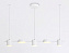 Люстра подвесная Ambrella COMFORT LineTech FL51678 25Вт 5 лампочек LED