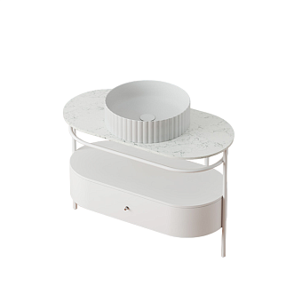 Ящик для консоли ArtCeram ACM038 05 bianco matt